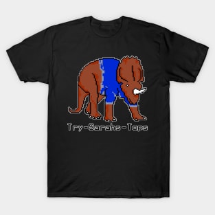 Try-Sarahs-Tops - The Trendy Triceratops T-Shirt